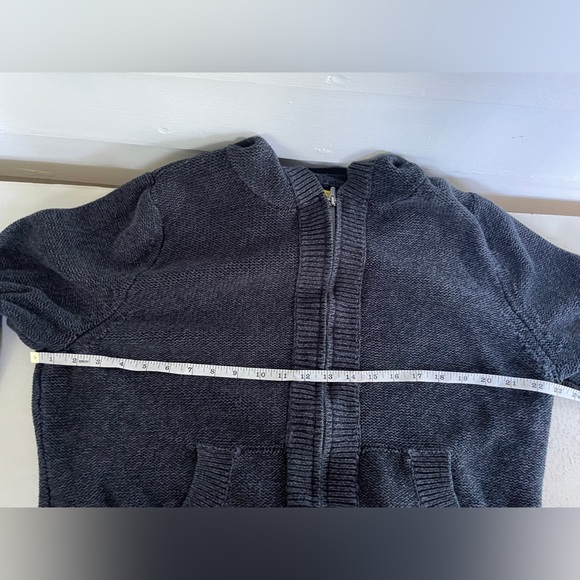 Navy Blue Cabella’s Knit Sweater with Hood - Picture 5 of 9